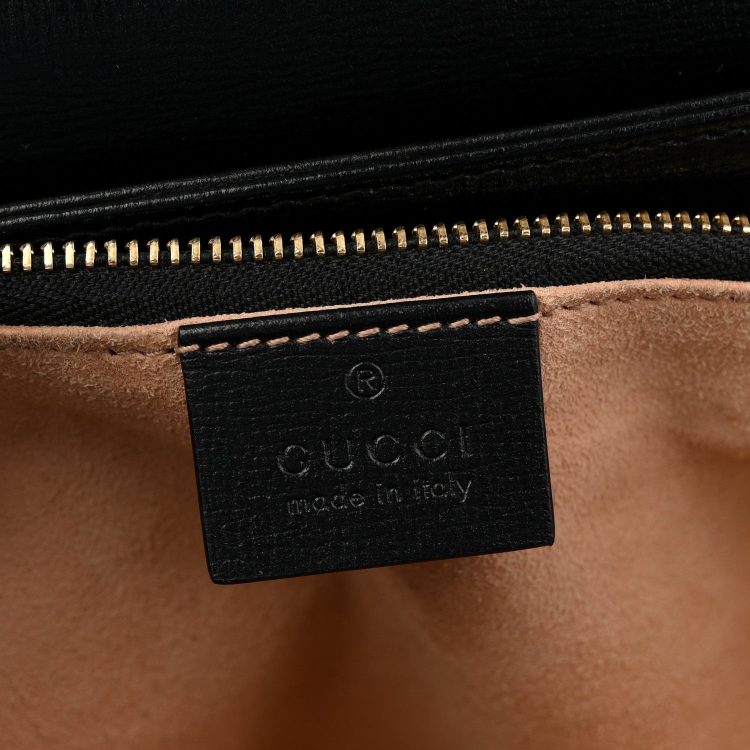 Gucci Azalea Calfskin Horsebit 1955 Shoulder Bag Black 6 of 10