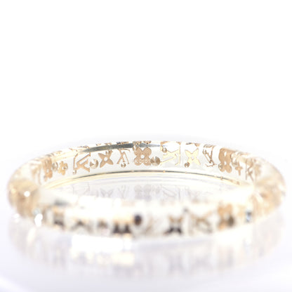 Louis Vuitton Resin Swarovski Medium Inclusion Bracelet PM Transparent 3 of 4