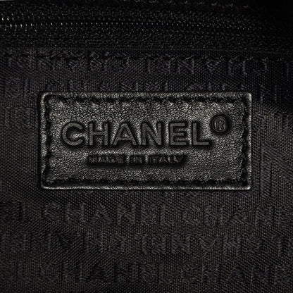 Chanel Caviar Square Stitched Medium Tote Black 6 of 8