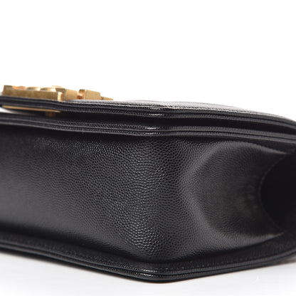 Chanel Caviar Quilted Small Boy Flap Black 9 of 10