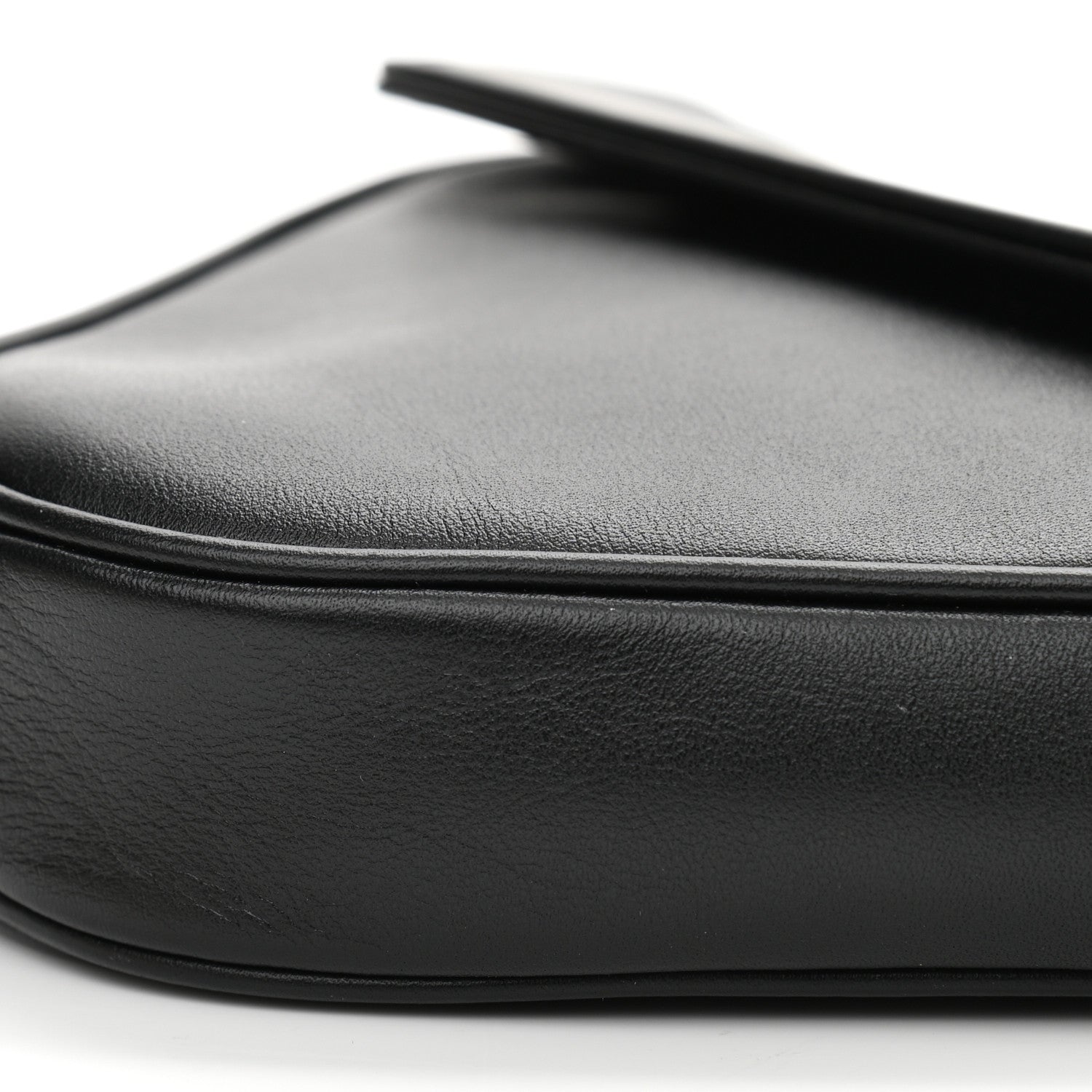 Celine Smooth Calfskin Triangle Crossbody Bag Black 11 of 11