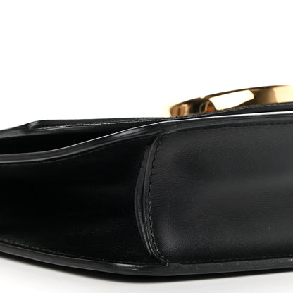 Chloe Calfskin Suede C Clutch With Chain Black 8 of 16