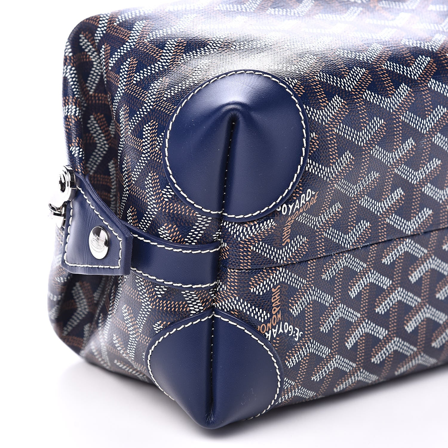 Goyard Goyardine Boeing 25 Trousse de Toilette Navy 8 of 9
