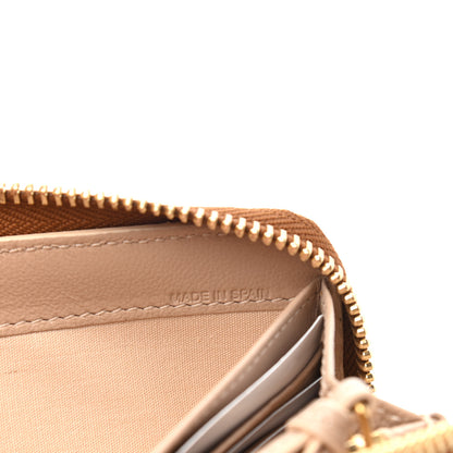 Chloe Calfskin Hudson Zip Around Wallet Caramel 8 of 9