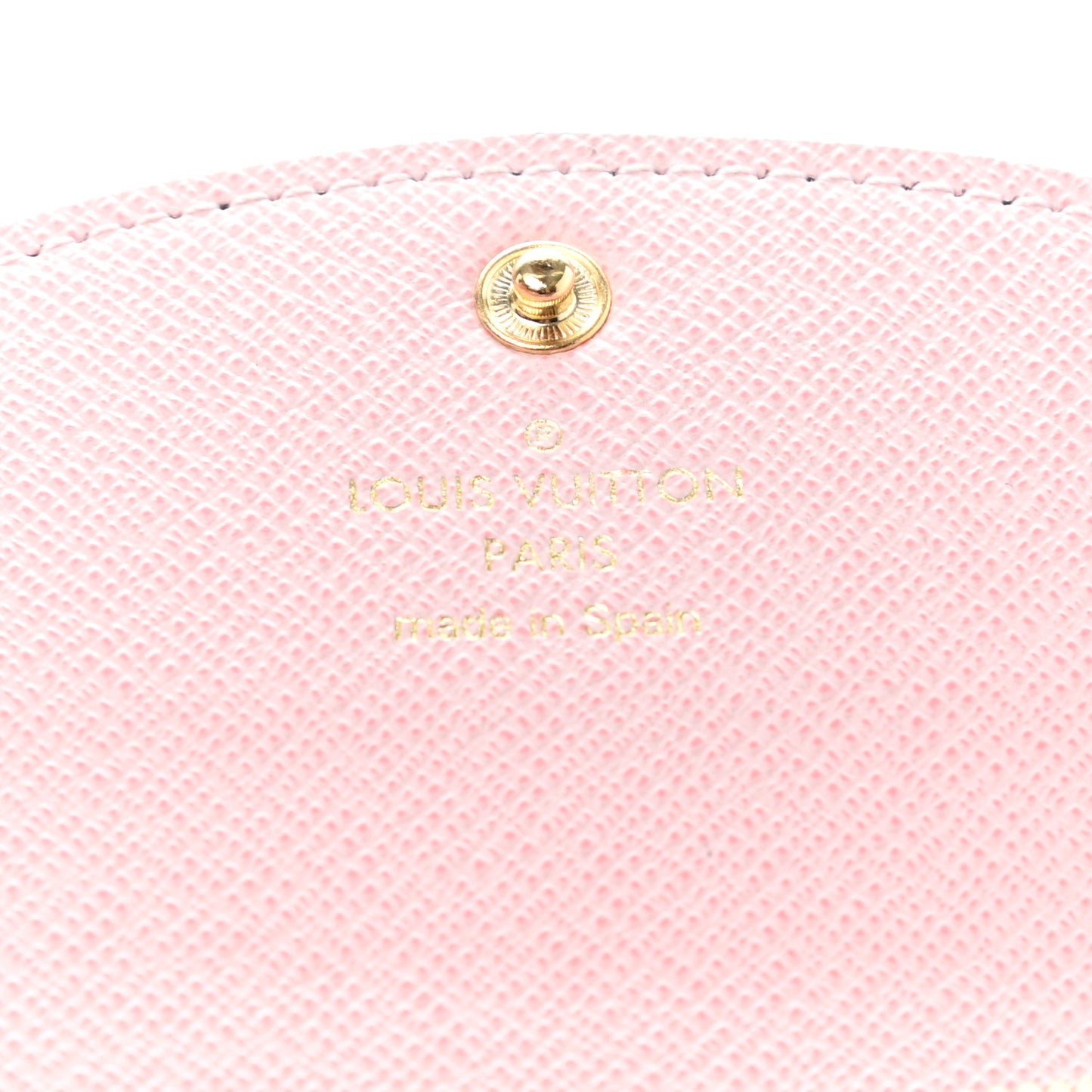 Monogram Rosalie Coin Purse Rose Ballerine
