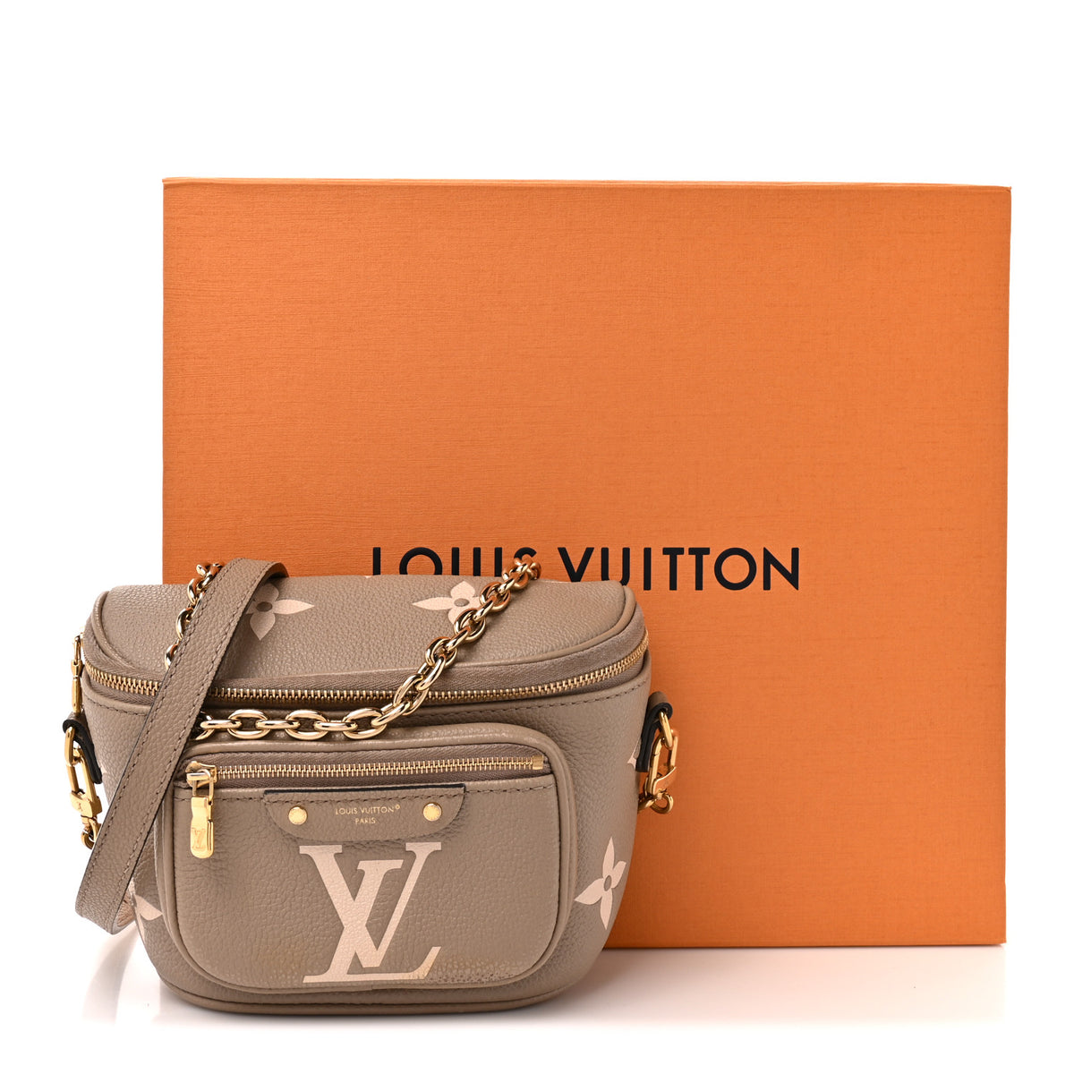 Louis Vuitton Empreinte Mini Bumbag Tourterelle Cream 11 of 11