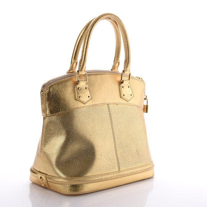 Louis Vuitton Suhali Lockit PM Gold 3 of 9