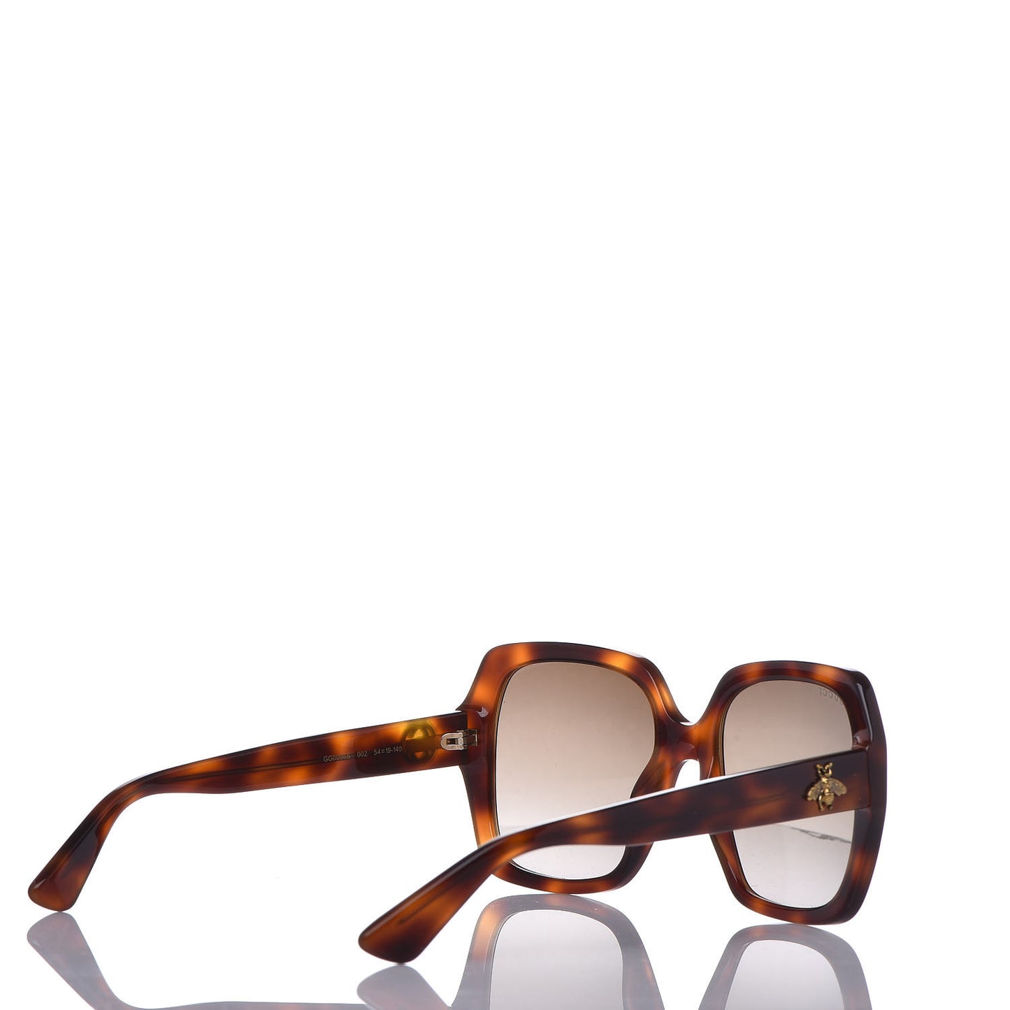 Acetate Square Frame GG0096S Sunglasses Tortoise