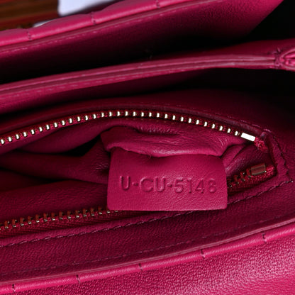 Celine Calfskin Quilted Small C Bag Pink 6 of 12