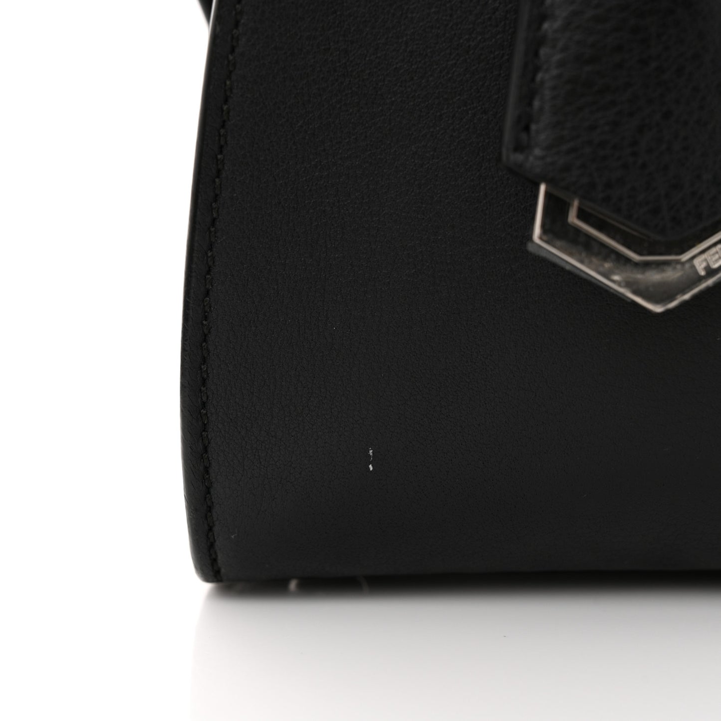 Vitello Dolce Shiny Nappa Petite 3Jours Tote Black