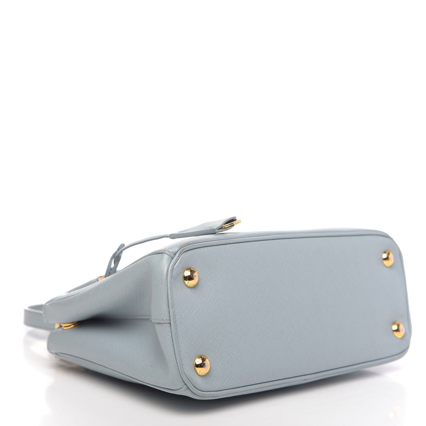 Saffiano Galleria Mini Double Zip Tote Aviazione