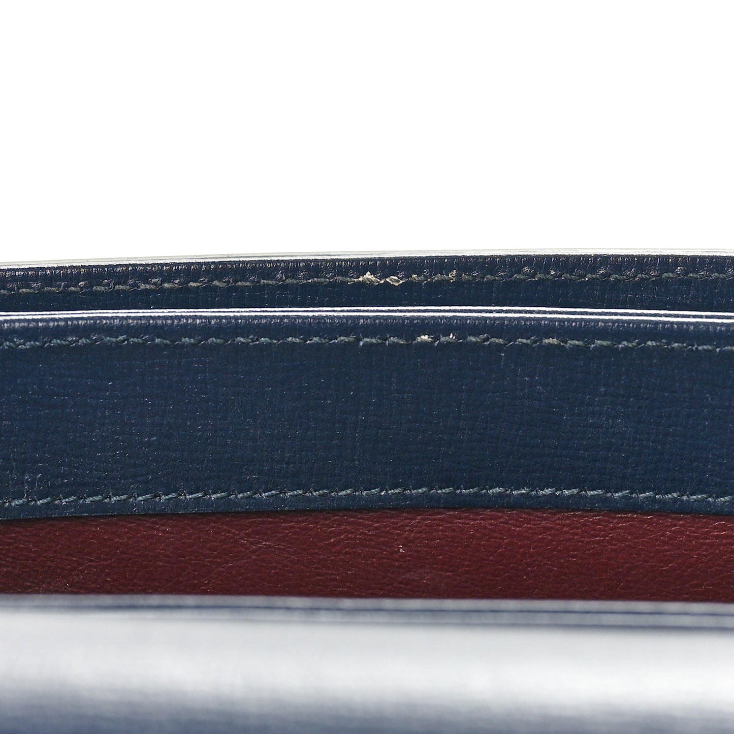 Velvet Azalea Calfskin Baiadera Stripe Horsebit 1955 Shoulder Bag Multicolor