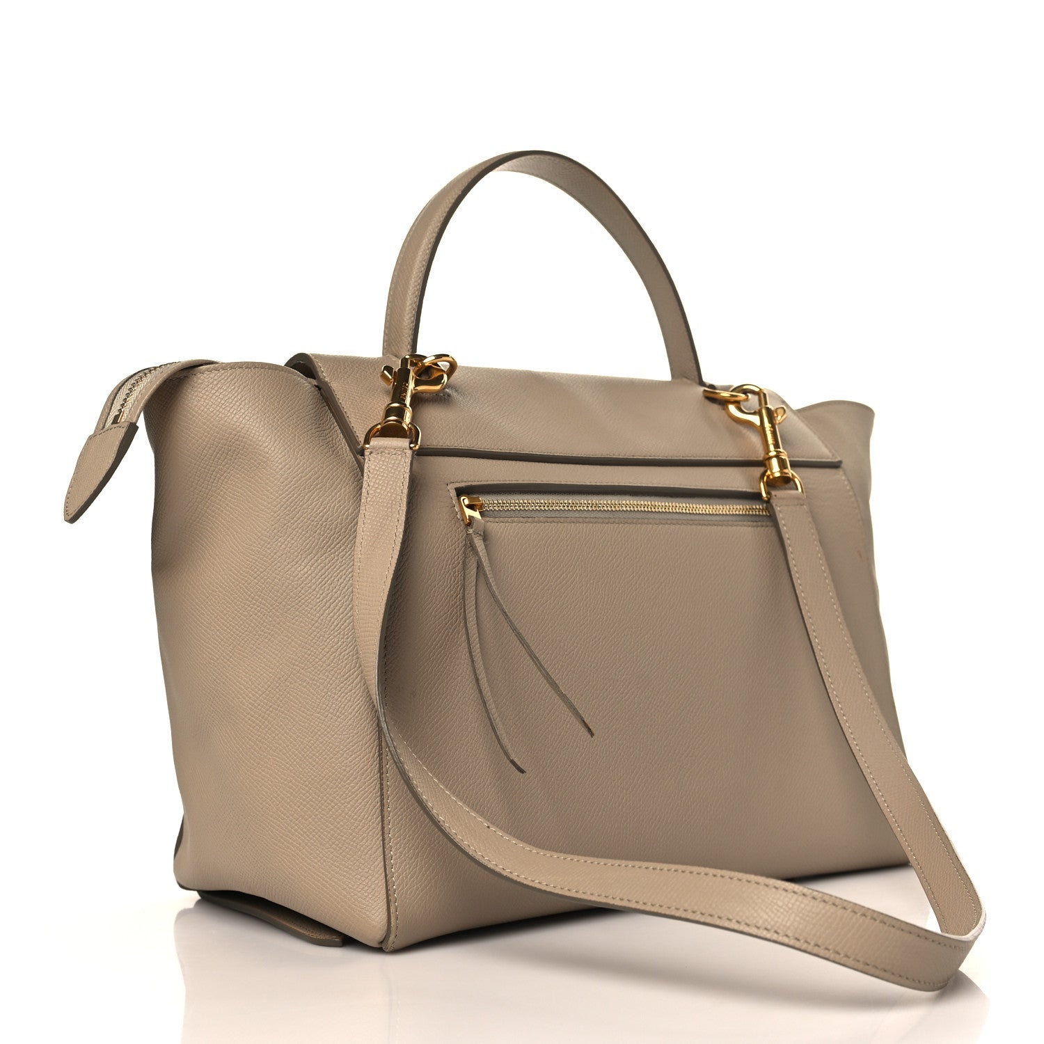 Celine Grained Calfskin Mini Belt Bag Light Taupe 3 of 15