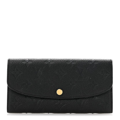 Louis Vuitton Empreinte Emilie Wallet Black Dune 1 of 9