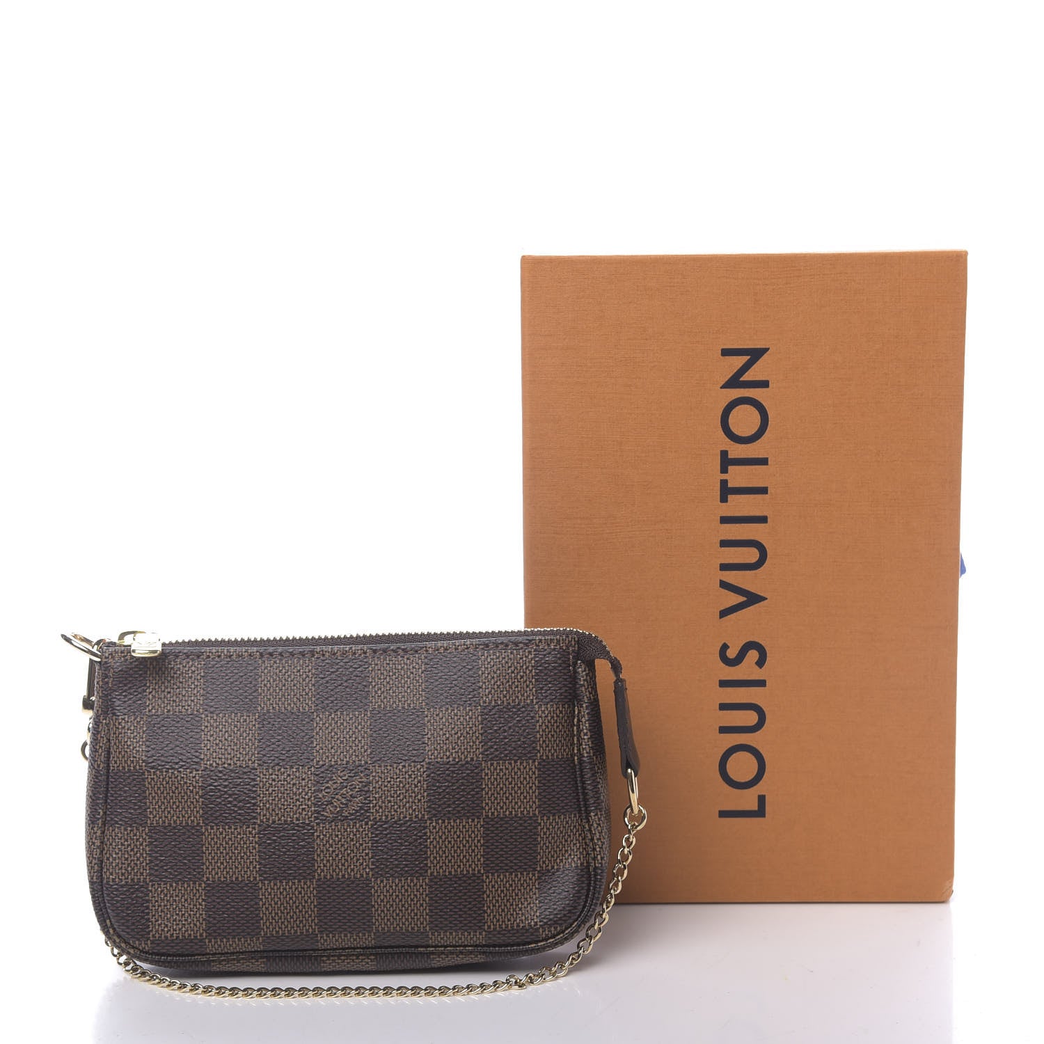 Louis Vuitton Damier Ebene Mini Pochette Accessories 8 of 8