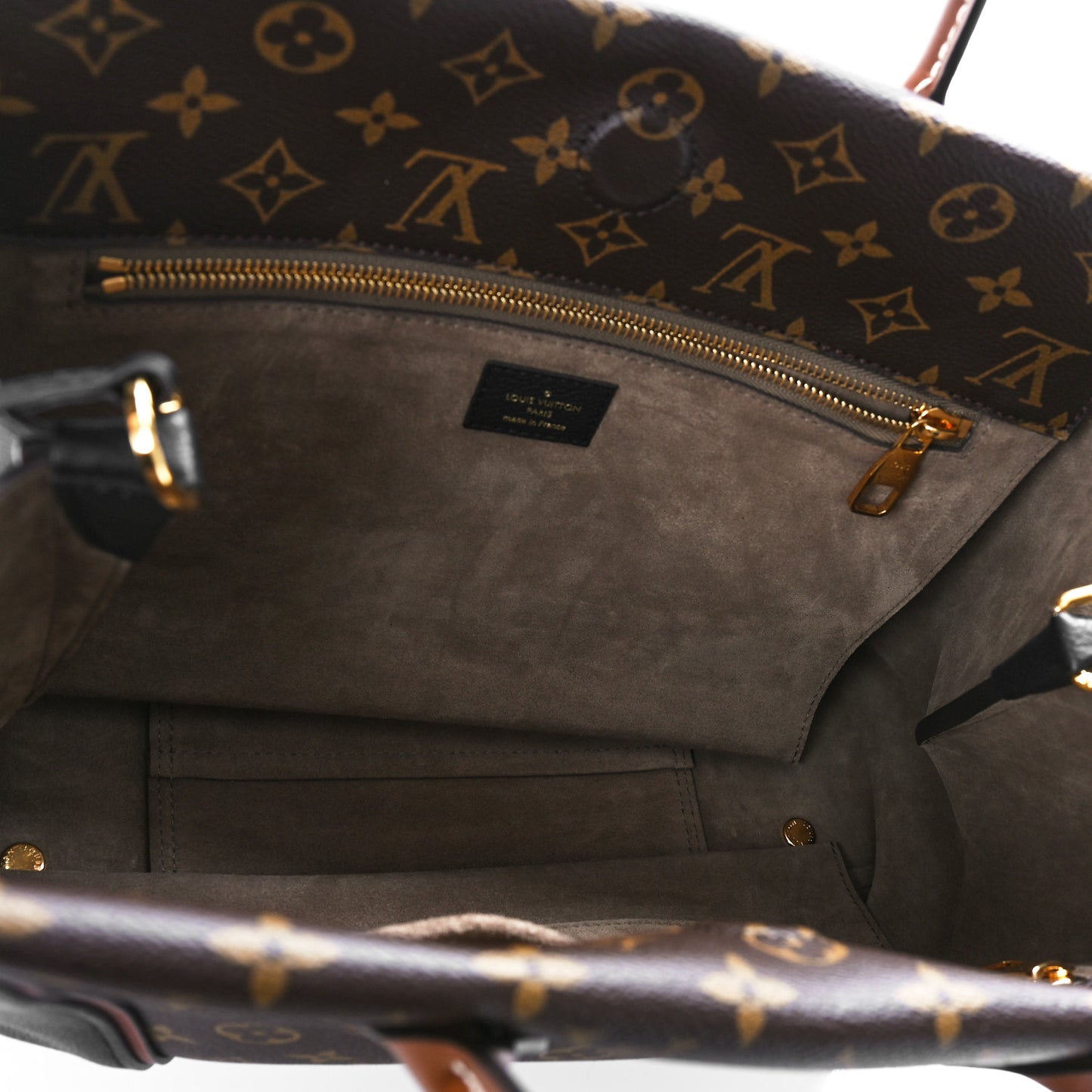 Monogram Tote W PM Black