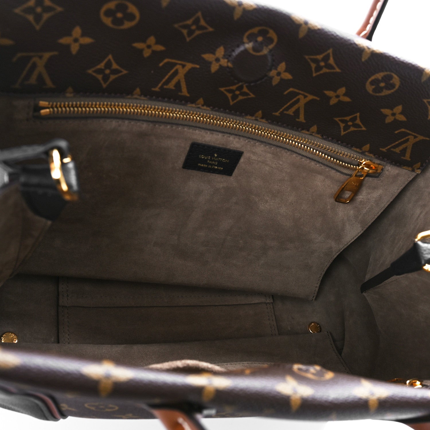 Louis Vuitton Monogram Tote W PM Black 5 of 8
