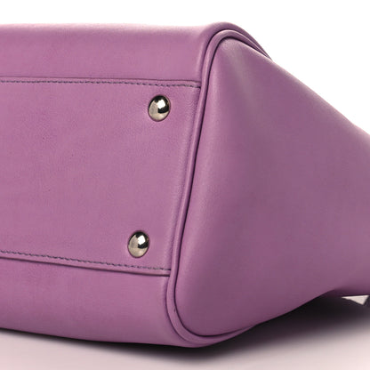 Salvatore Ferragamo Calfskin Tote Purple 8 of 9