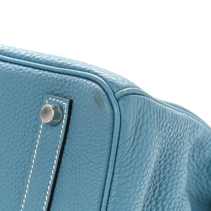 Hermes Togo Birkin 35 Blue Jean 15 of 30