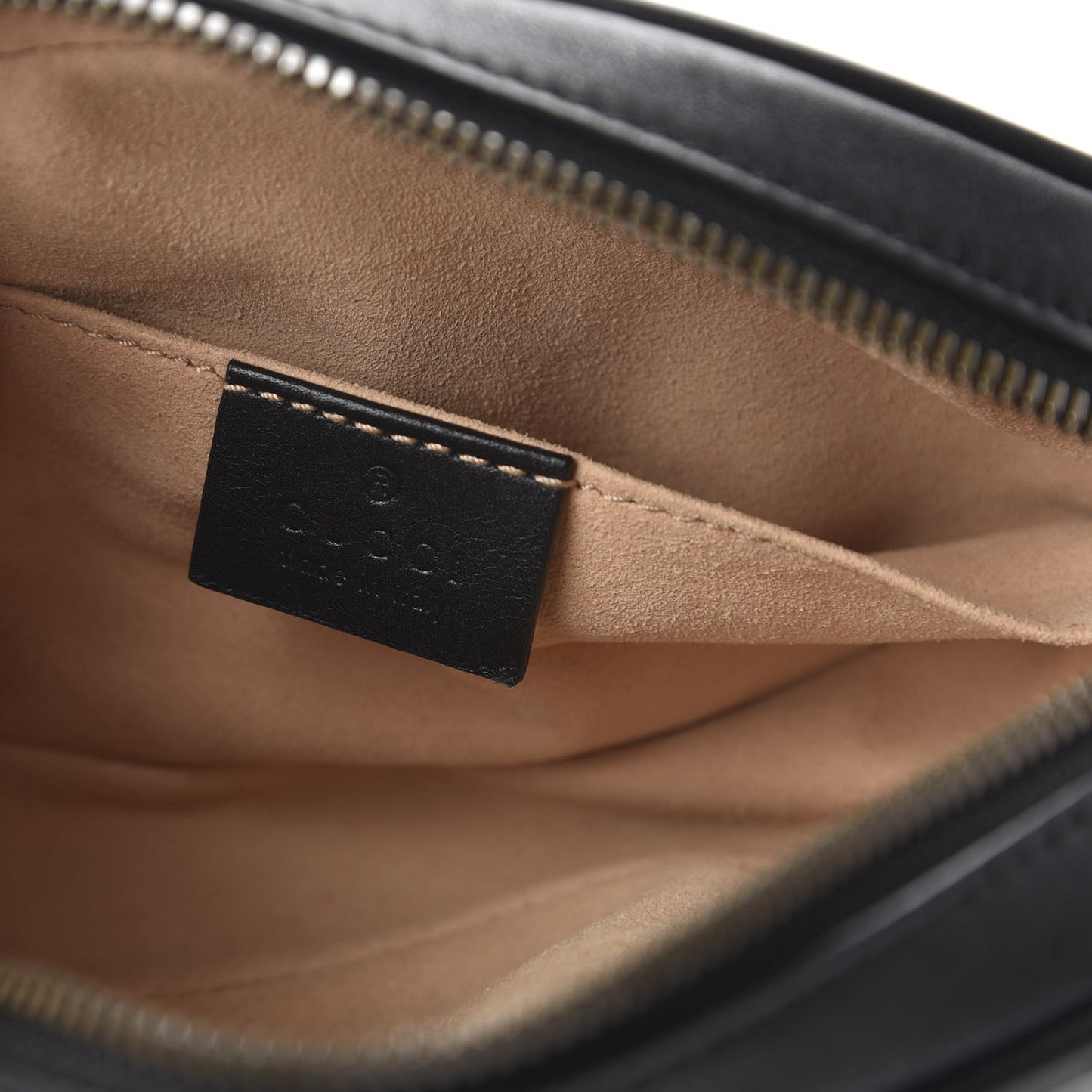 Calfskin Matelasse GG Marmont Belt Bag 95 38 Black