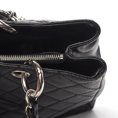 Chanel Caviar Quilted Grand Shopping Tote GST Black 9 of 14