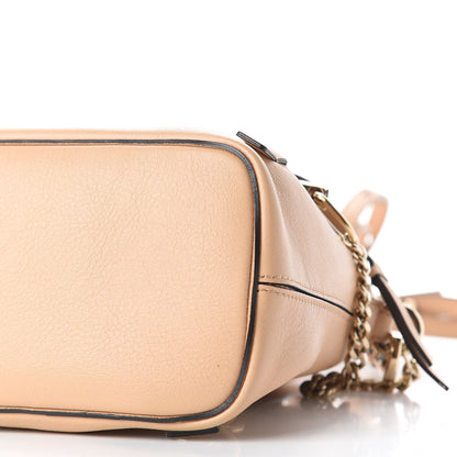 Chloe Suede Calfskin Mini Faye Backpack Sand 6 of 9