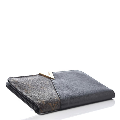 Louis Vuitton Monogram Monogram Kimono Wallet Black 3 of 5
