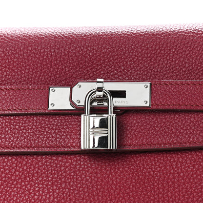 Hermes Togo Kelly Retourne 32 Rubis 14 of 25