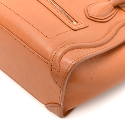 Celine Smooth Calfskin Nano Luggage Light Copper 9 of 15
