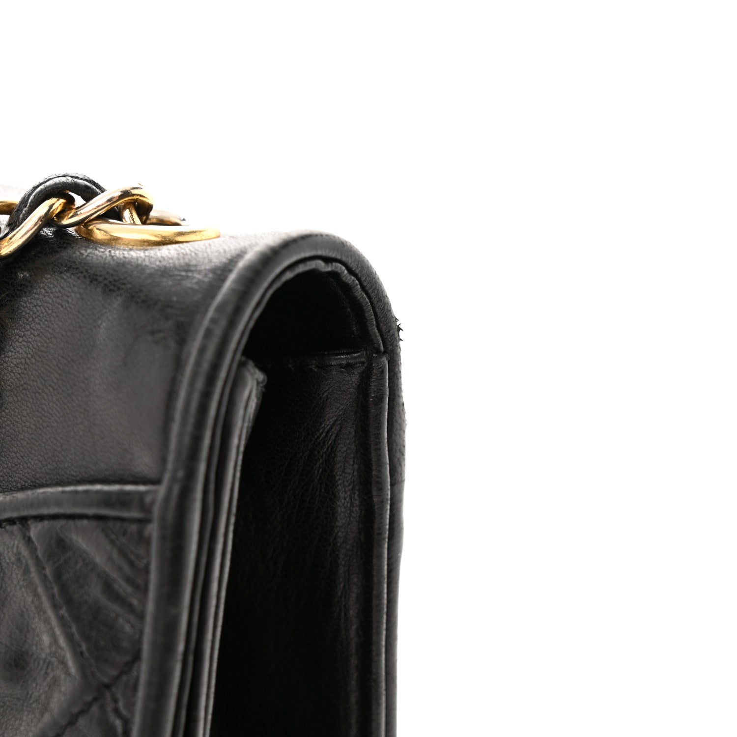 Chanel Lambskin Quilted CC Small Single Flap Black 19 of 19