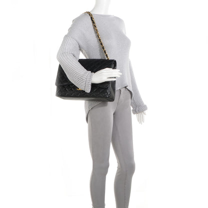 Chanel Caviar Quilted Maxi Double Flap Black 2 of 8