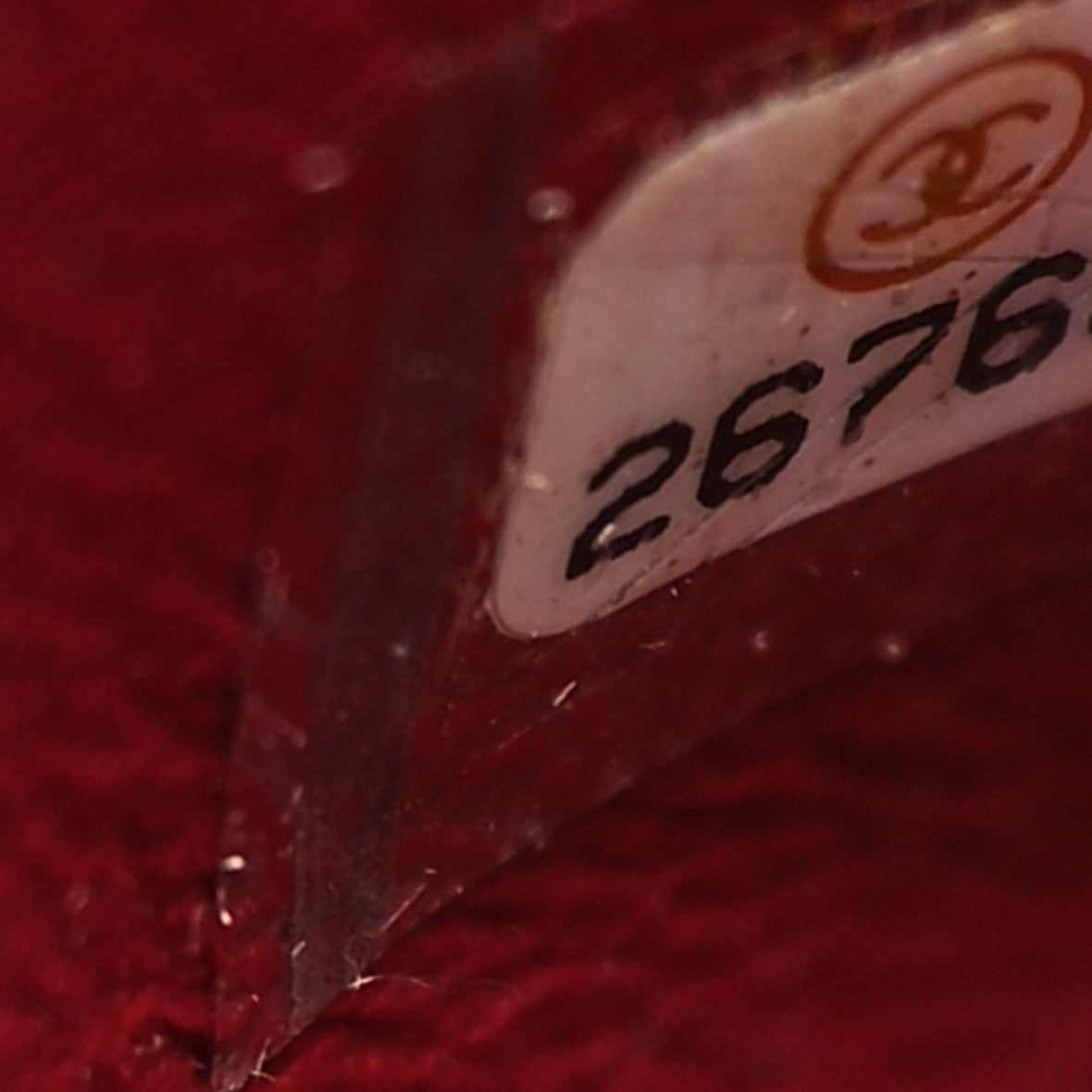 Chanel Lambskin Quilted Wood Coco Handle Flap Red 6 of 9
