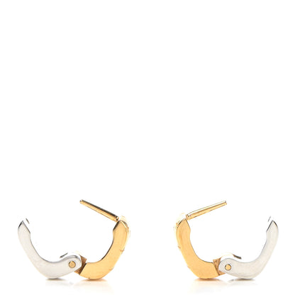 Louis Vuitton Nanogram Earrings Gold 4 of 4