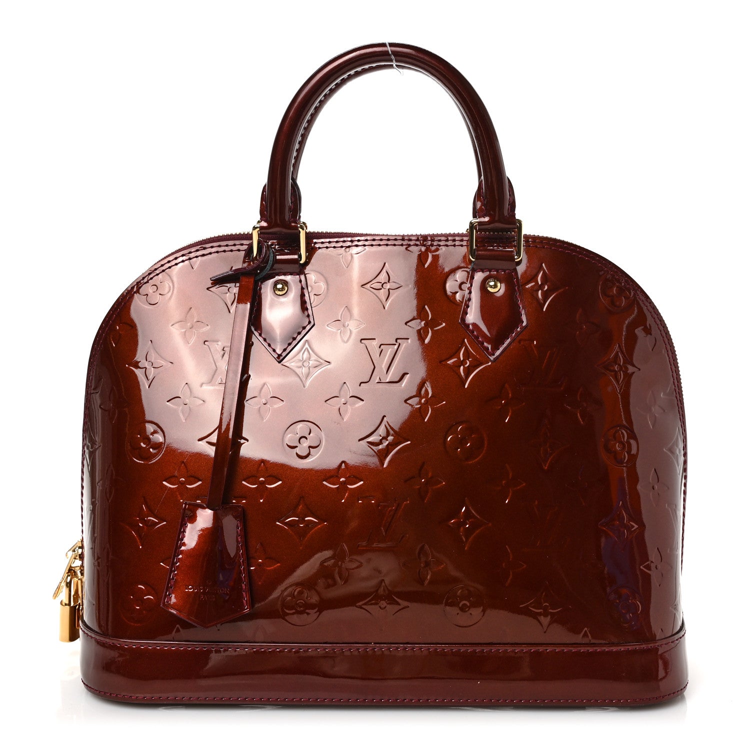 Louis Vuitton Vernis Alma PM Rouge Fauviste 1 of 8