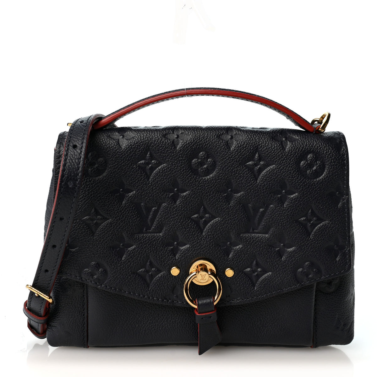 Empreinte Blanche BB Marine Rouge