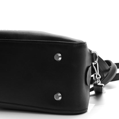 Balenciaga Calfskin M Triangle Duffle Black 10 of 13