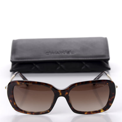 Chanel Pearl Square Sunglasses 5427-H-A Tortoise 8 of 8