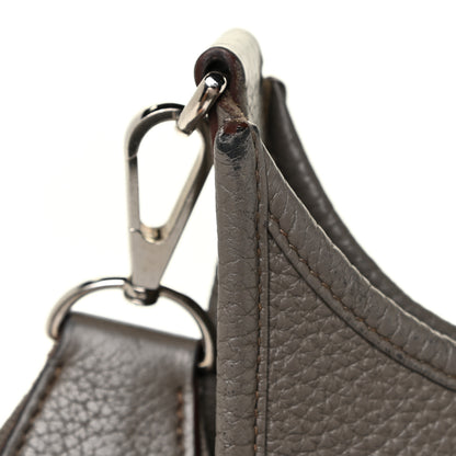 Hermes Taurillon Clemence Evelyne III PM Etain 26 of 32
