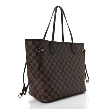 Louis Vuitton Damier Ebene Neo Neverfull MM Rose Ballerine 3 of 8