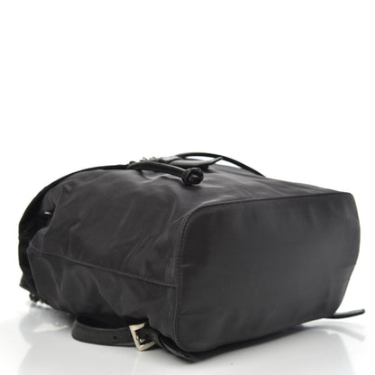 Prada Tessuto Nylon Chain Backpack Asfalto 3 of 9