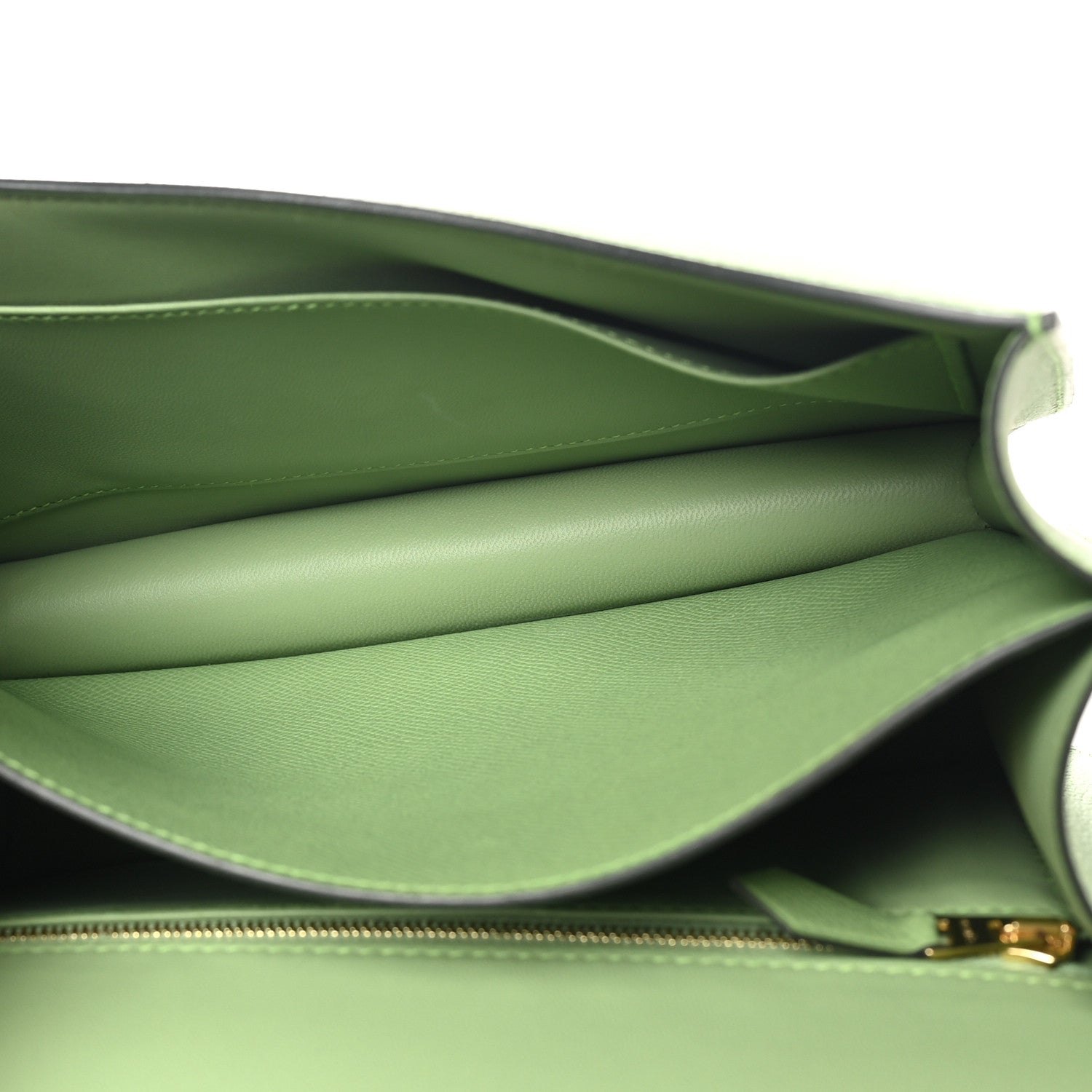 Hermes Epsom Constance 24 Vert Criquet 5 of 11