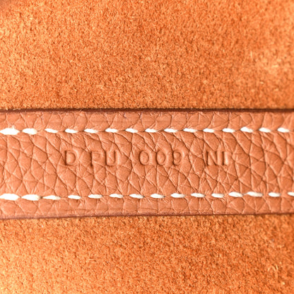 Hermes Taurillon Clemence Picotin Lock 22 MM Gold 7 of 11