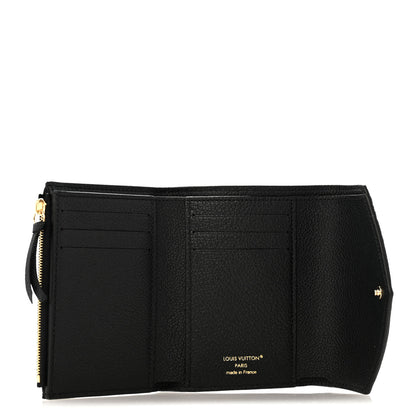 Louis Vuitton Empreinte Victorine Wallet Black 5 of 9