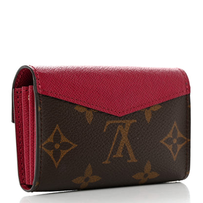 Louis Vuitton LOUIS VUITTON Monogram Sarah Multicartes Fuchsia 3 of 7