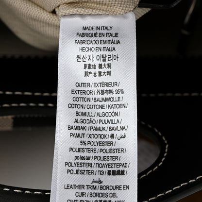 Burberry Smooth Calfskin Archive Canvas Check Mini Pocket Bag Butter Beige Black 8 of 11