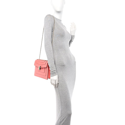Bulgari Calfskin Serpenti Forever Crossbody Flamingo Quartz 2 of 12