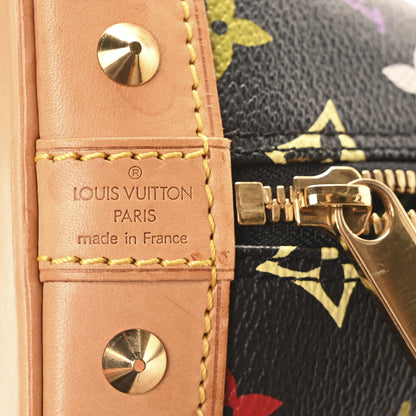 Louis Vuitton Monogram Multicolor Alma Black 6 of 9