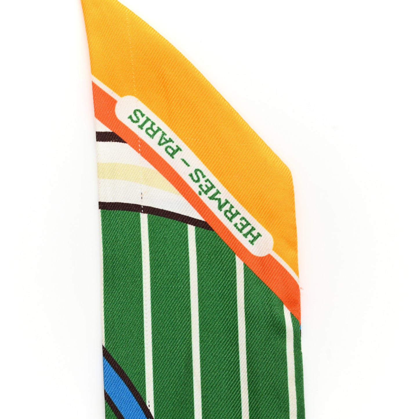 Twilly Scarf Orange Multicolor