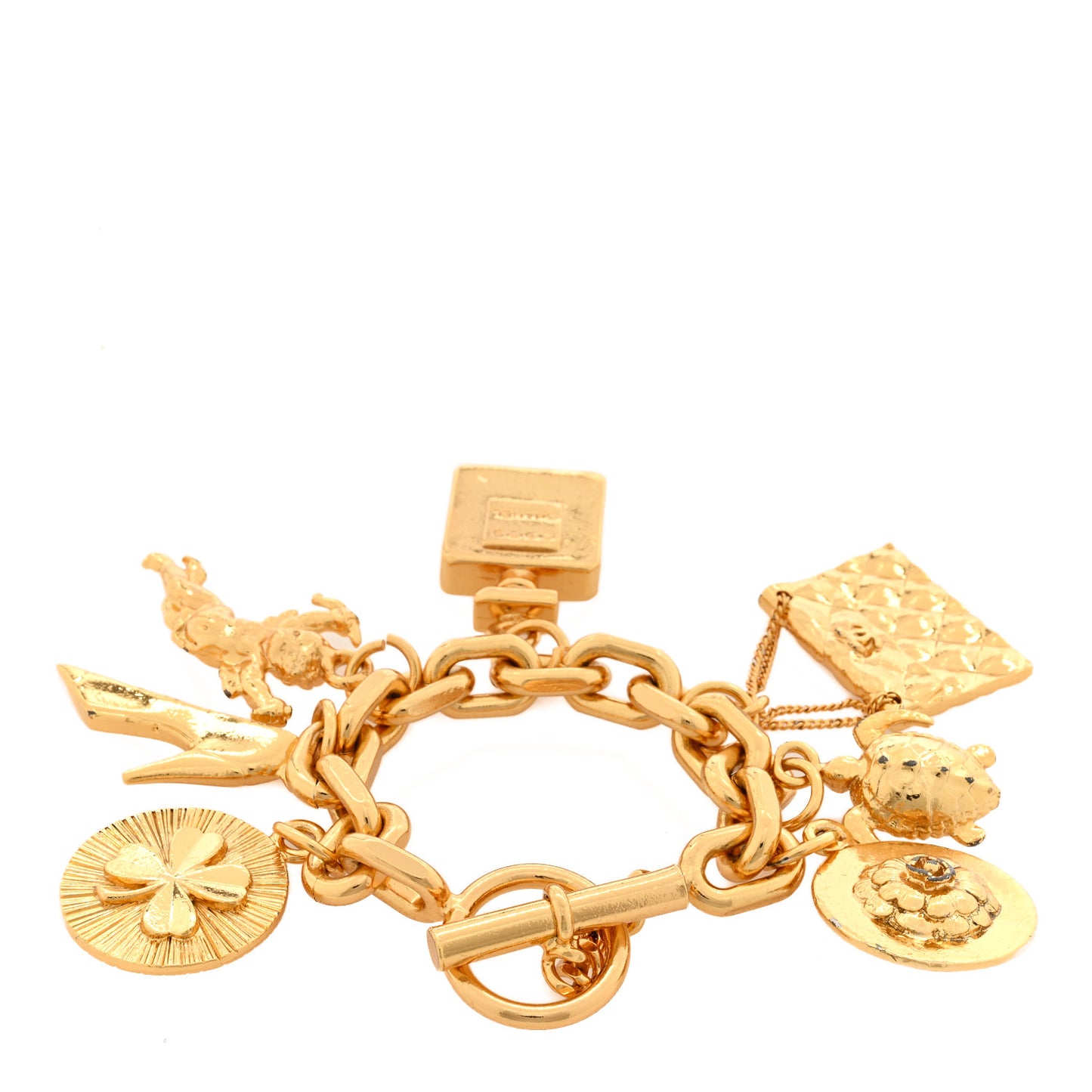 Precious Symbols Charm Bracelet Gold