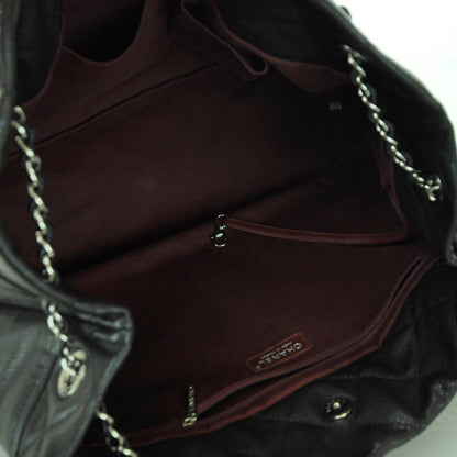 Chanel Washed Caviar Timeless Large Shopping Tote Black 9 of 12